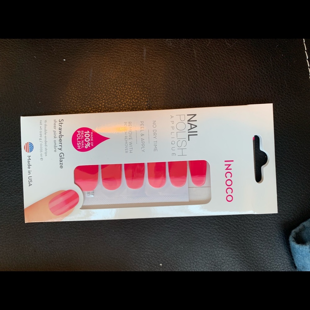 Color Street nail wraps. Strawberry Glaze